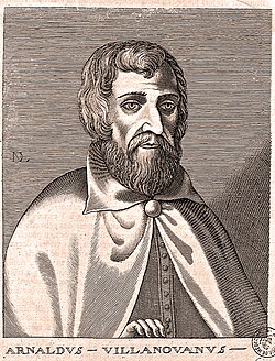Portrait of Arnaldus de Villa Nova