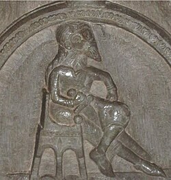 Portrait of Sverker I of Sweden