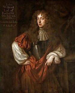 Portrait of John Wilmot, 2nd Earl of Rochester