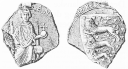 Portrait of Canute VI of Denmark
