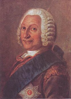 Portrait of Adolphus Frederick III, Duke of Mecklenburg-Strelitz