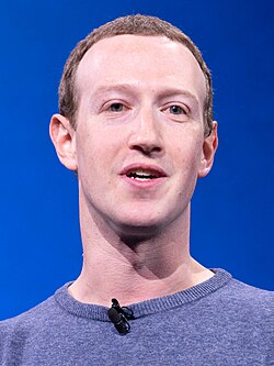 Portrait of Mark Zuckerberg