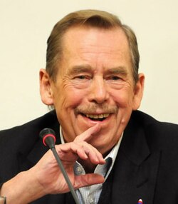 Portrait of Václav Havel