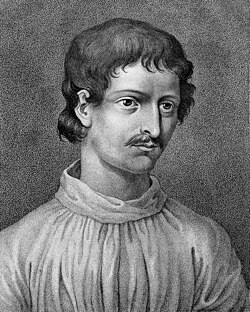 Portrait of Giordano Bruno
