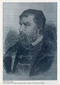 Portrait of Fernão Mendes Pinto
