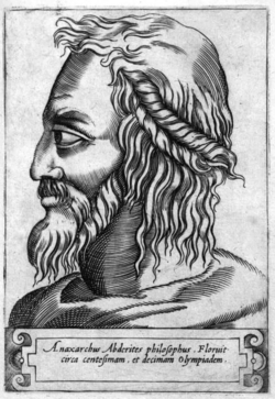 Portrait of Anaxarchus