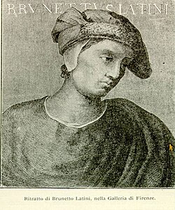 Portrait of Brunetto Latini