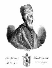 Portrait of Giustiniano Participazio