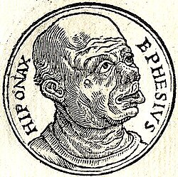 Portrait of Hipponax