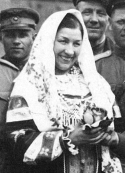 Portrait of Lidia Ruslanova