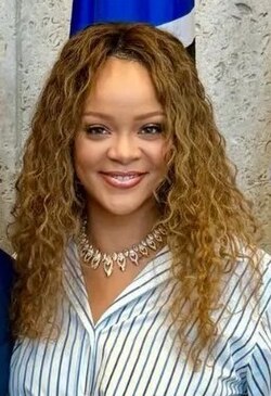 Portrait of Rihanna