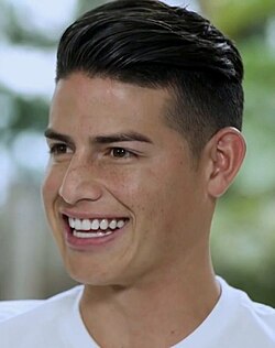 Portrait of James Rodríguez