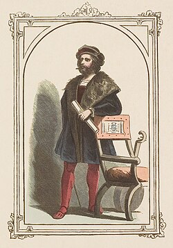 Portrait of Pierre de la Rue