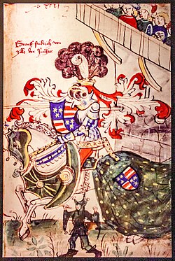 Portrait of Frederick II, Count of Celje