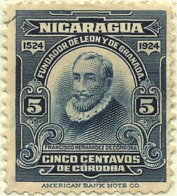Portrait of Francisco Hernández de Córdoba Brito del Socorro y Nazareno