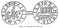 Portrait of Balian of Ibelin