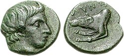 Portrait of Amyntas II of Macedon