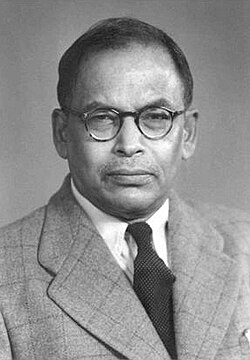 Portrait of Meghnad Saha