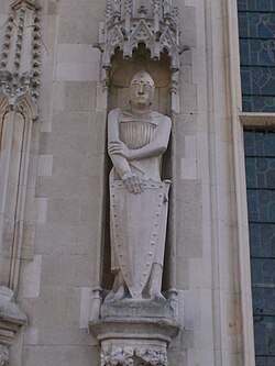 Portrait of Baldwin I, Margrave of Flanders