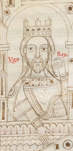 Portrait of Hugh of Italy