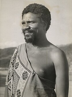 Portrait of Sobhuza II