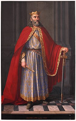 Portrait of Mauregatus of Asturias