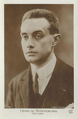 Portrait of Henry de Montherlant