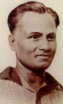 Portrait of Major Dhyan Chand Singh