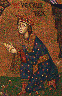 Portrait of Peter II of Sicily