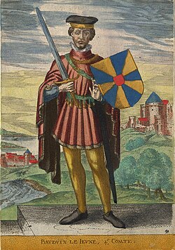 Portrait of Baldwin III, Count of Flanders