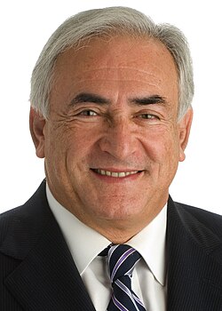 Portrait of Dominique Strauss-Kahn