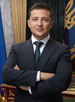 Portrait of Volodymyr Zelenskyy