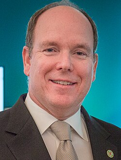 Portrait of Albert II, Prince of Monaco