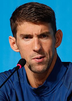 Portrait of Michael Phelps