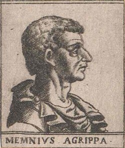 Portrait of Agrippa Menenius Lanatus