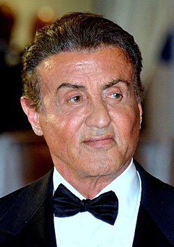 Portrait of Sylvester Stallone