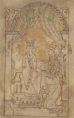 Portrait of Emma of Normandy