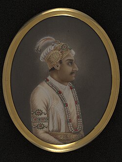 Portrait of Ahmad Shah Bahadur