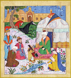 Portrait of Khoja Akhmet Yassawi