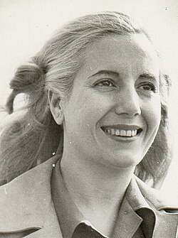 Portrait of Eva Perón