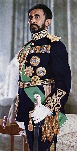 Portrait of Haile Selassie I