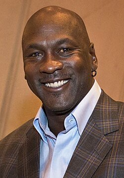Portrait of Michael Jordan