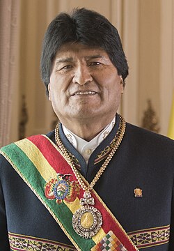 Portrait of Evo Morales