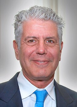 Portrait of Anthony Bourdain