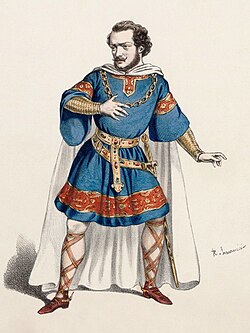 Portrait of Gaston IV, Viscount of Béarn