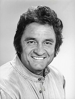 Portrait of Johnny Cash