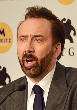 Portrait of Nicolas Cage
