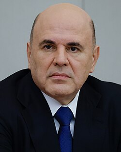 Portrait of Mikhail Mishustin