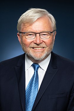 Portrait of Kevin Rudd