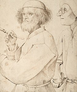 Portrait of Pieter Brueghel the Elder